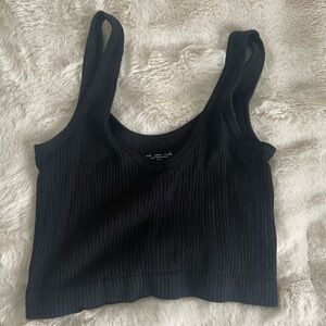 Urban Outfitters Out From Under V-Neck Tank Top small black